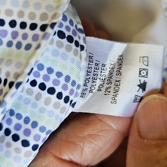 Fairway & Green Skort. Elegant White and Blue. Size 2. Excelent Condidion.‎ - Picture 7 of 7